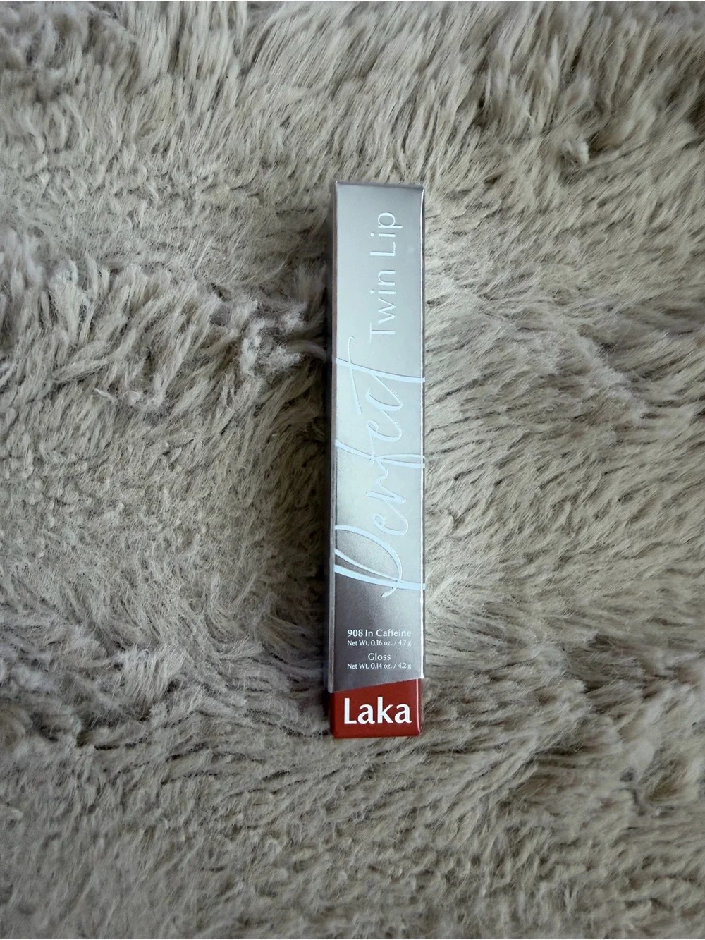 Laka Perfect Twin Lip Gloss in Warm Brown (908 In Caffeine)
